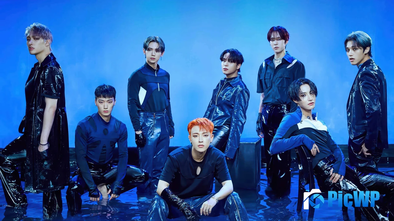 ATEEZ Golden Hour 5K PC Wallpaper