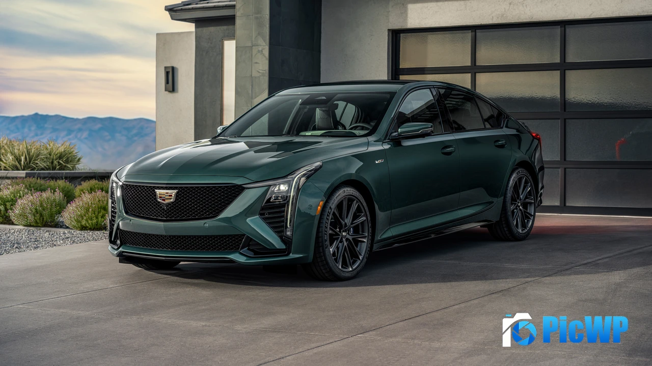 Cadillac CT5-V 2025 4K PC Wallpaper