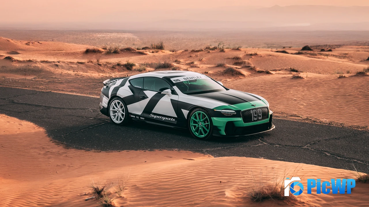 Bentley Continental GT Supersports Full Send 4K PC Wallpaper