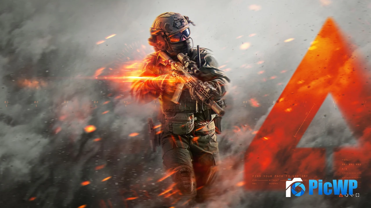 Soldier Tactical gear 4K PC Wallpaper