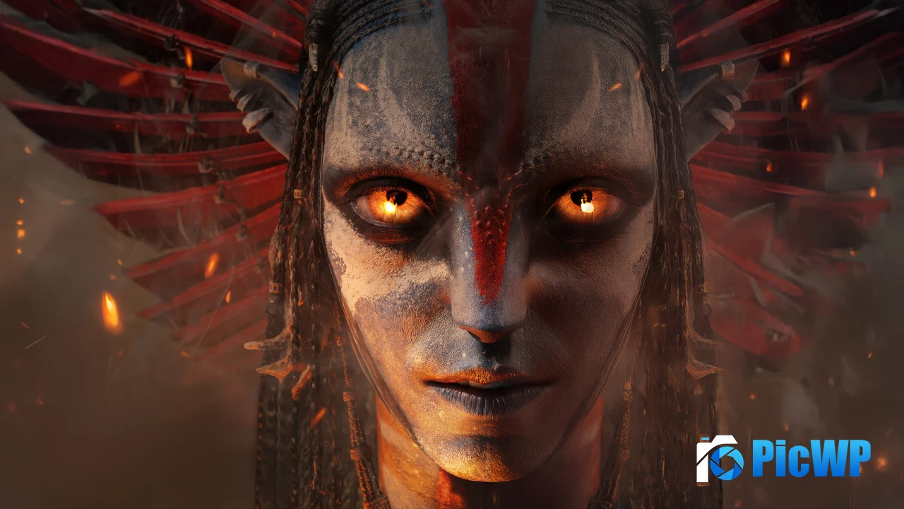 Avatar: Fire and Ash Logo 4K PC Wallpaper