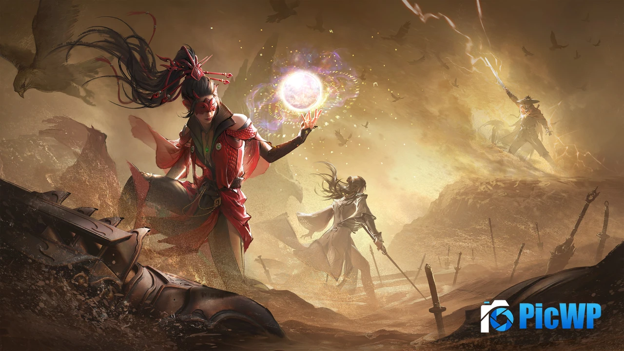 Naraka: Bladepoint Key Art 4K PC Wallpaper