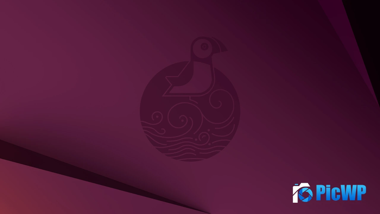 Ubuntu 25.04 Plucky Puffin Stock 4K PC Wallpaper