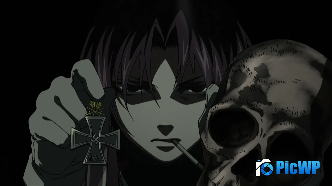 Revy (Black Lagoon) Iron Cross 4K PC Wallpaper