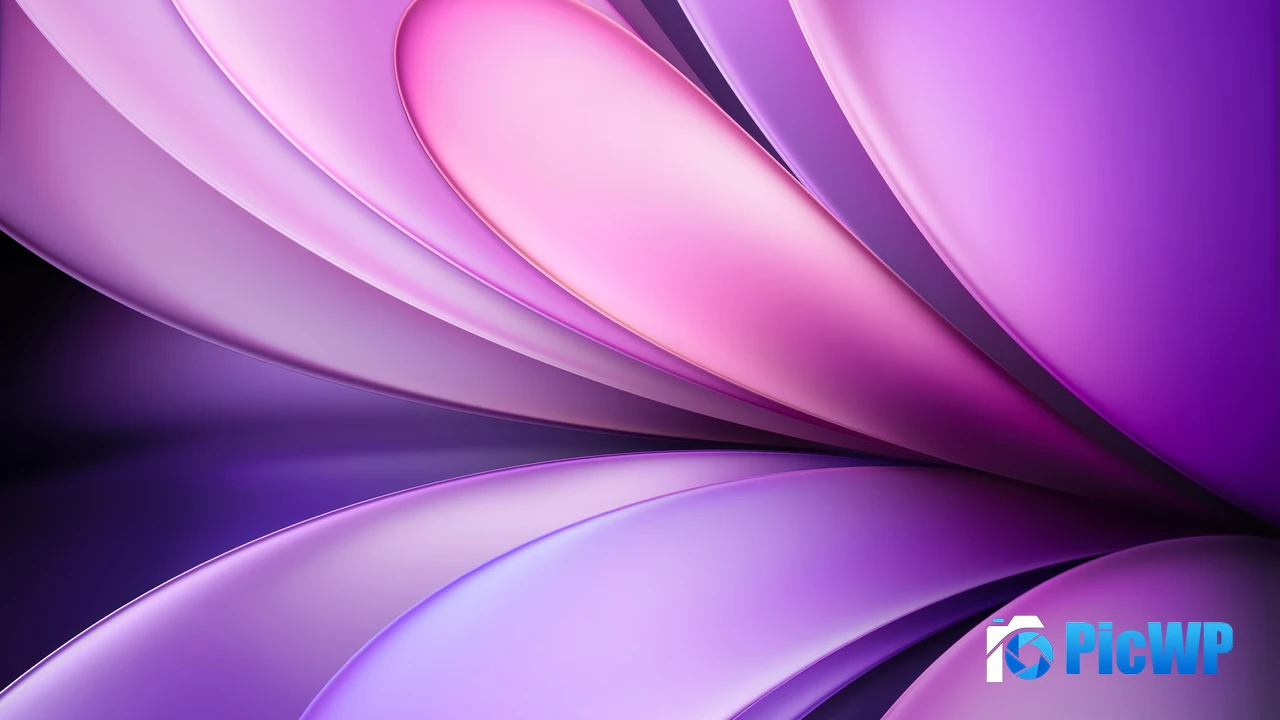 Pink abstract 3D background 4K PC Wallpaper