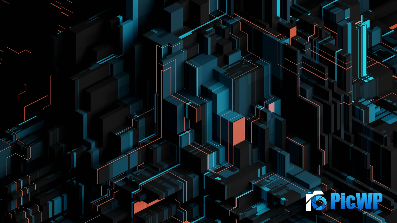 Geometric Abstract background 4K PC Wallpaper