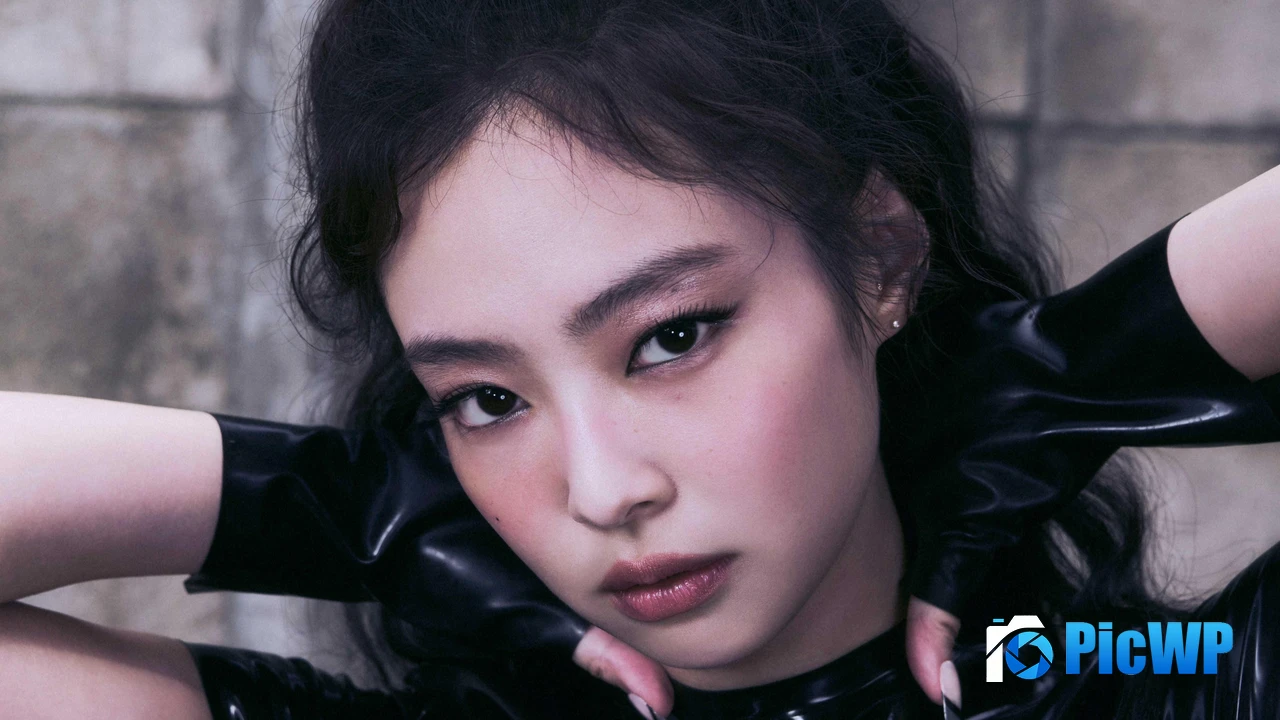 Jennie - JUMP Portrait 4K PC Wallpaper