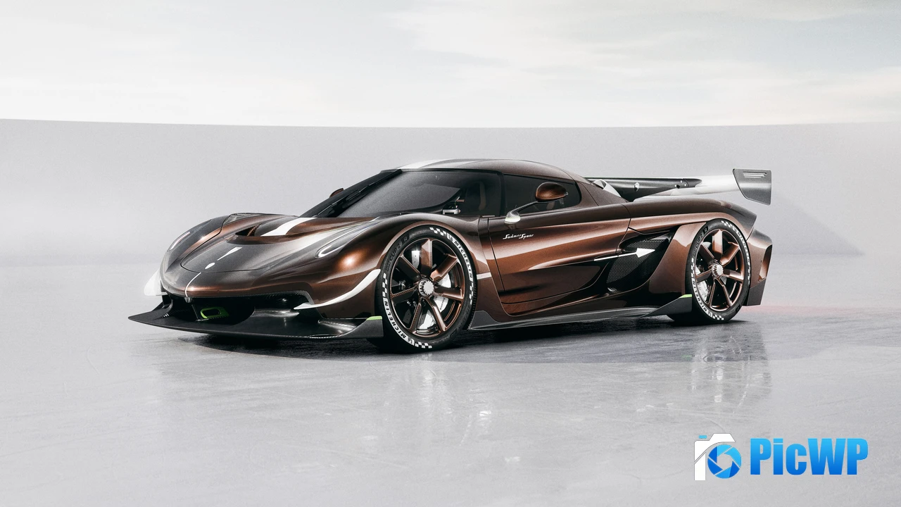 Koenigsegg Sadair039s Spear Race track 3K Mobile Wallpaper