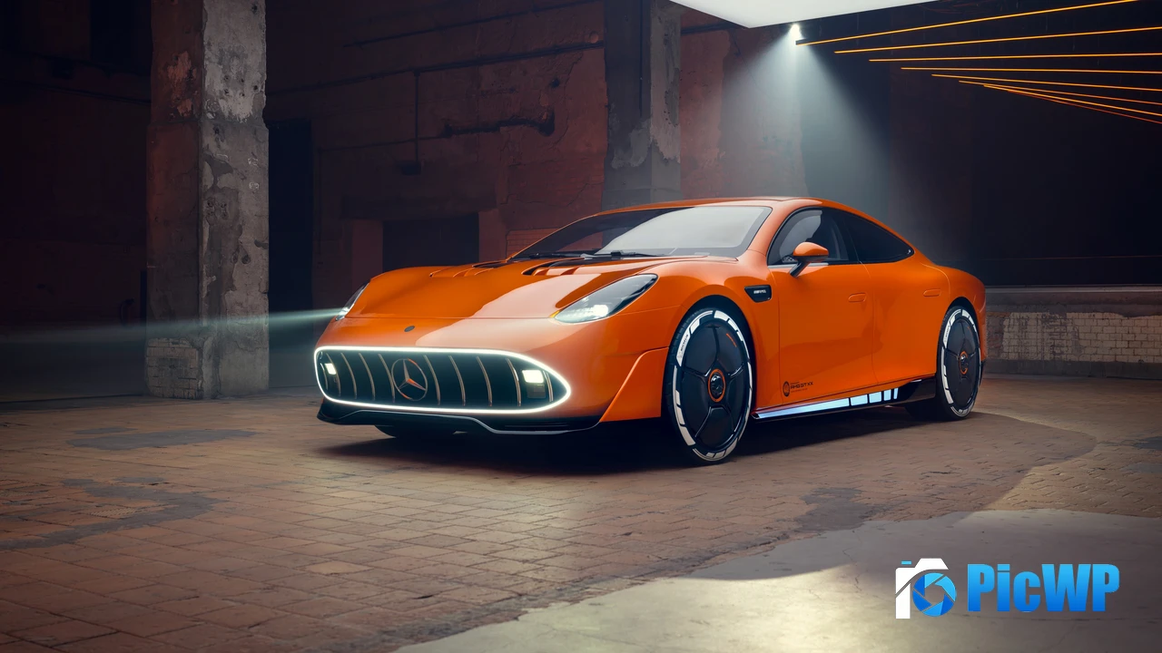 Concept AMG GT XX 2025 4K PC Wallpaper