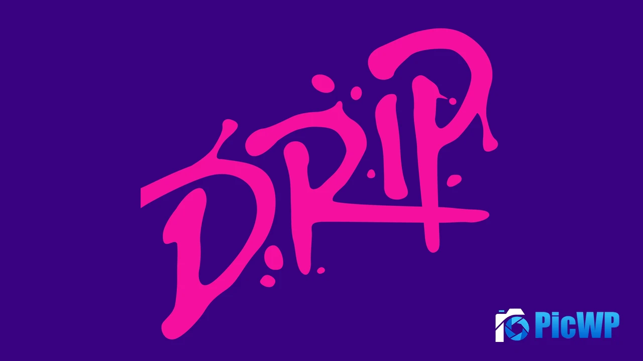 Drippy Purple background 4K PC Wallpaper