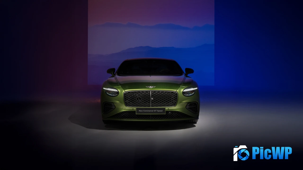 Bentley Continental GT Speed Front View 4K PC Wallpaper