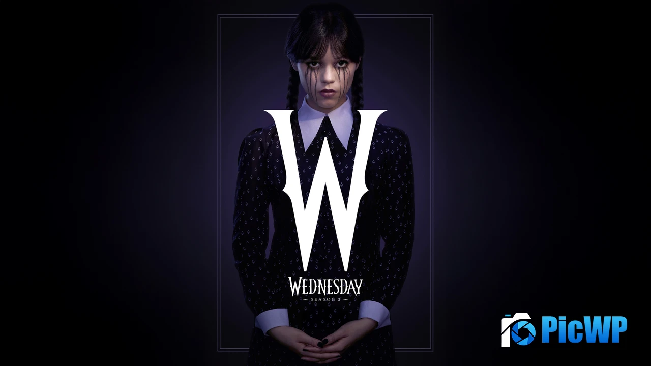 Wednesday Addams Season 2 4K PC Wallpaper