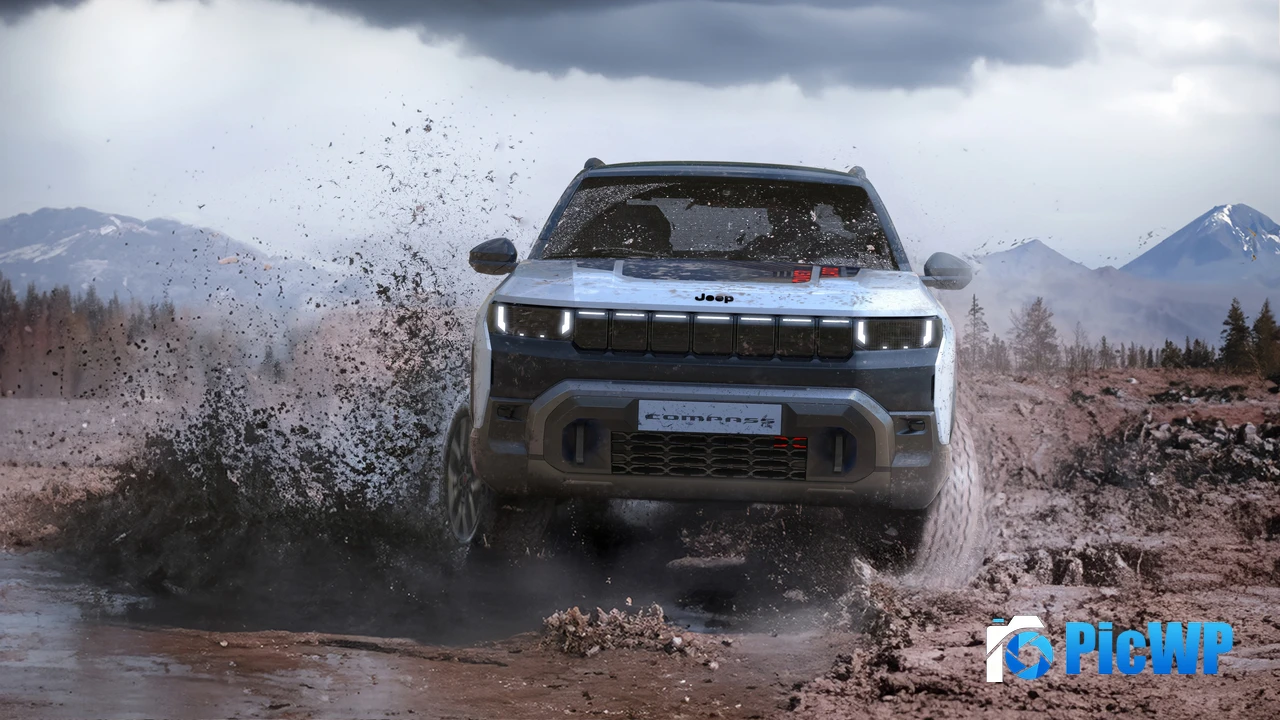Jeep Compass 4xe Overland 2025 4K PC Wallpaper