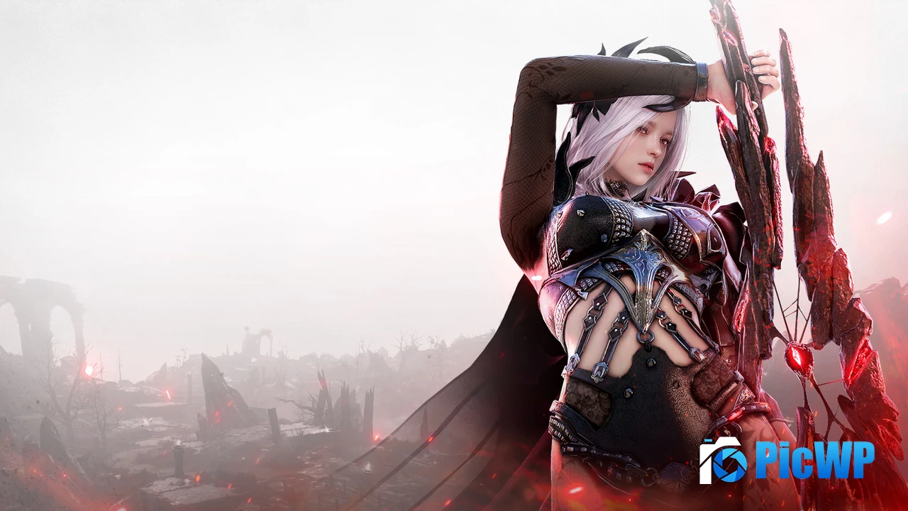Black Desert Female warrior 4K PC Wallpaper