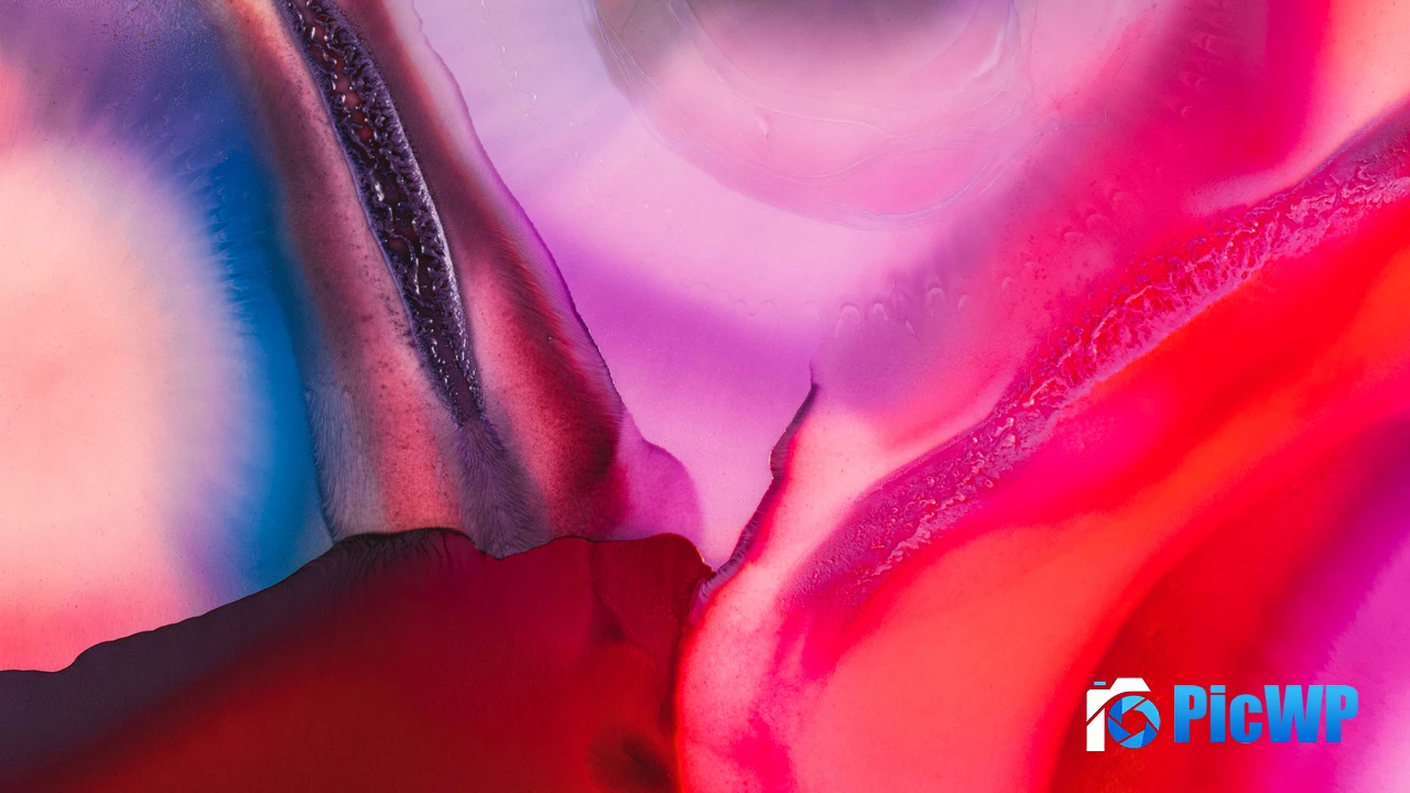 Fluid abstract Vibrant 4K PC Wallpaper