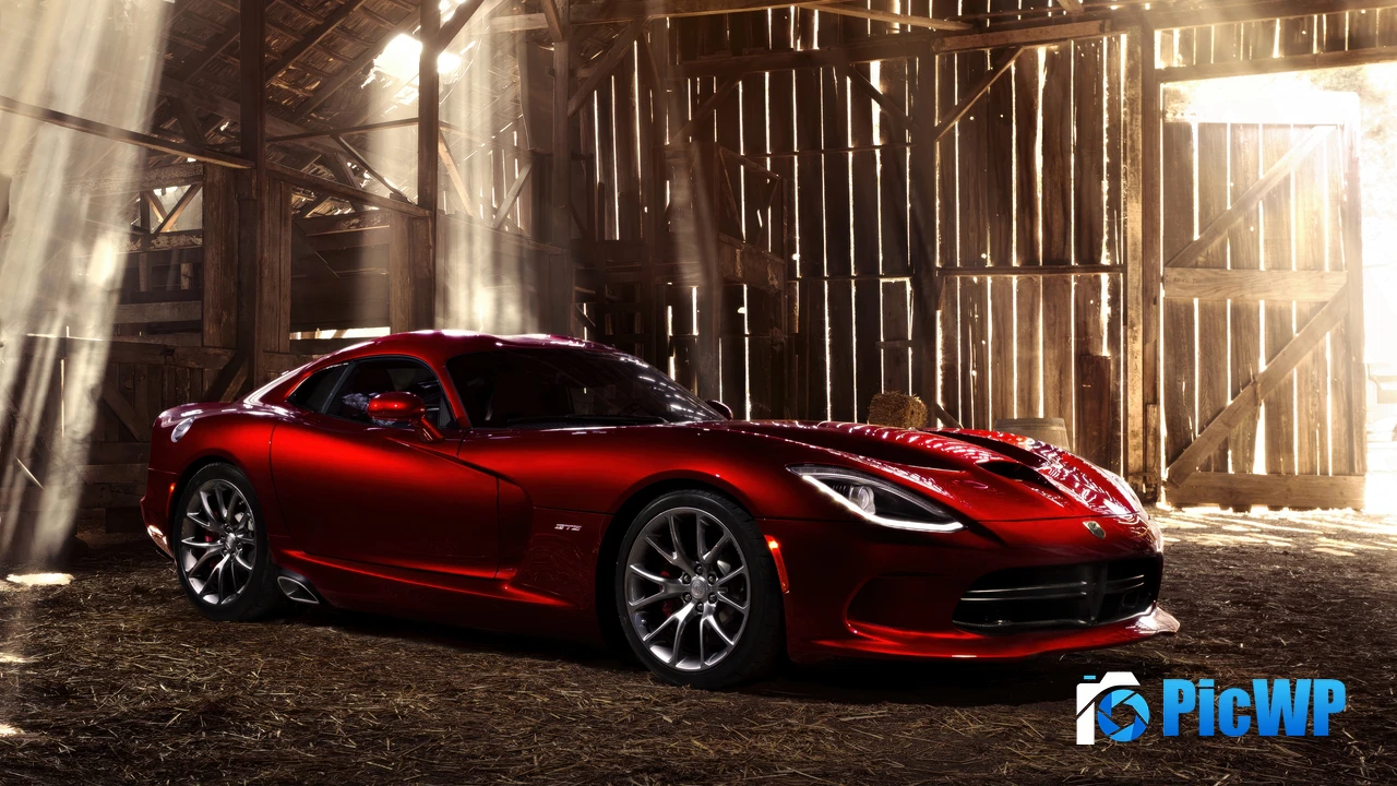 Dodge Viper SRT GTS 4K PC Wallpaper