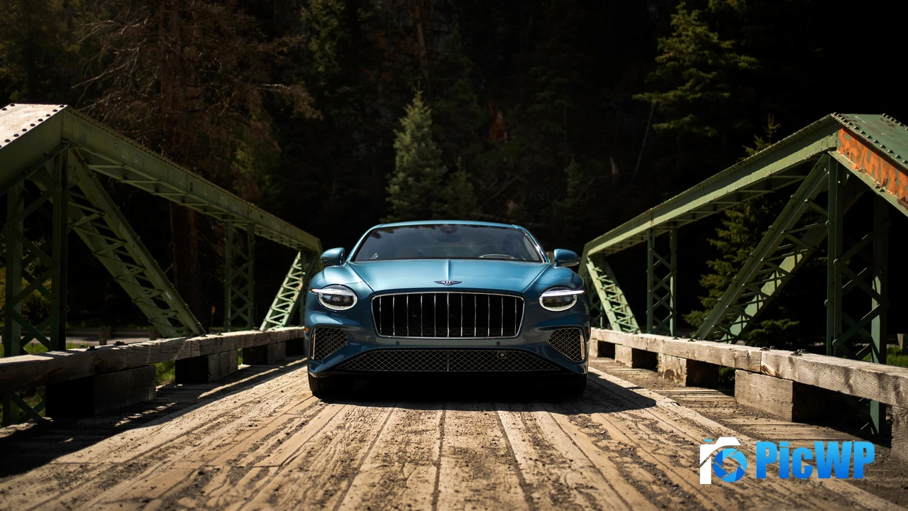 Bentley Continental GT Azure 3K Mobile Wallpaper
