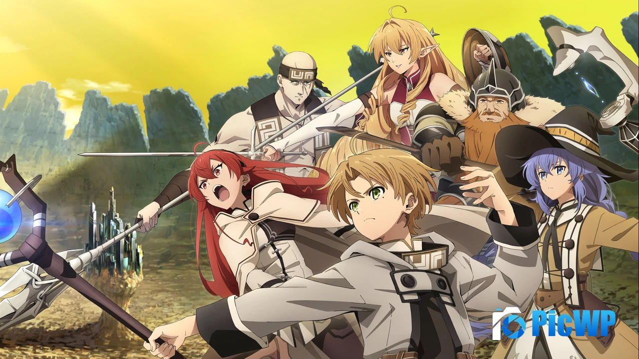 Mushoku Tensei: Jobless Reincarnation Poster 4K PC Wallpaper