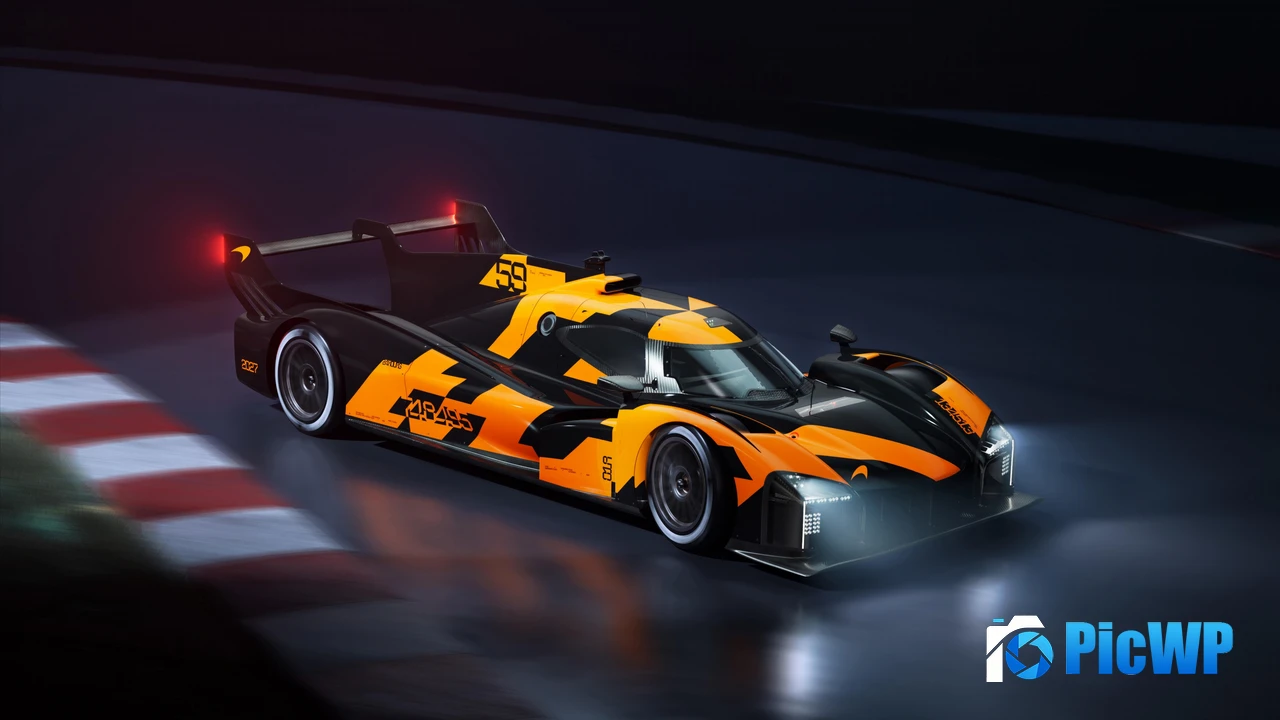 McLaren Le Mans Hypercar 4K PC Wallpaper