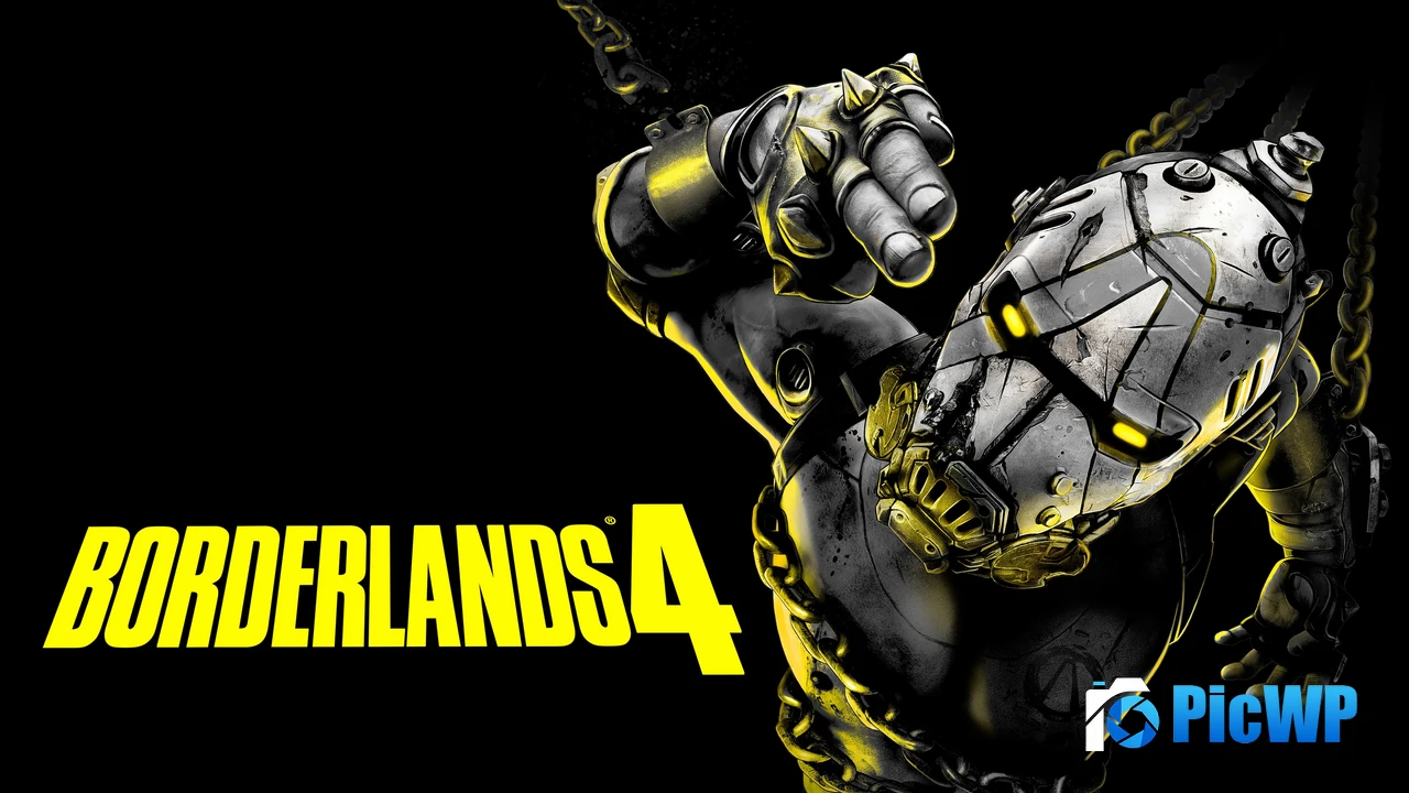 Borderlands 4 Red background 4K PC Wallpaper