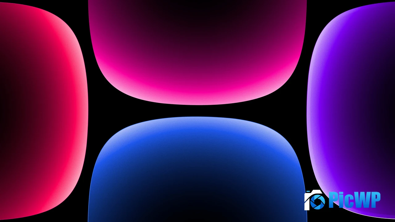 Colorful gradients 4K PC Wallpaper
