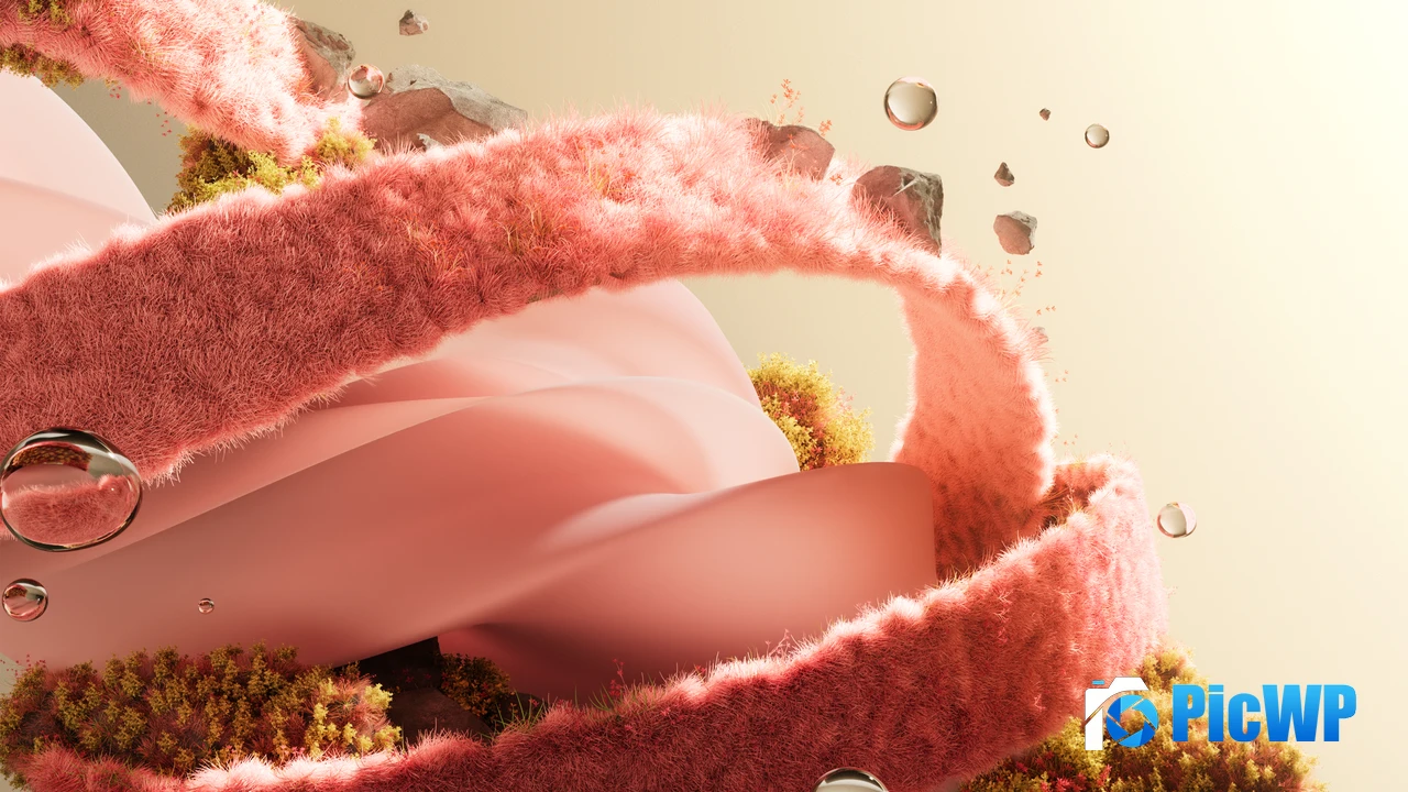 3D Art Digital render 4K PC Wallpaper