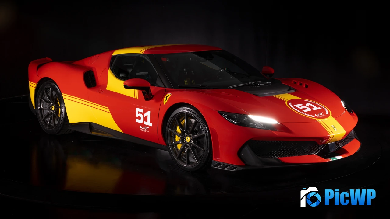 Piloti Ferrari 296 Speciale 2025 4K PC Wallpaper