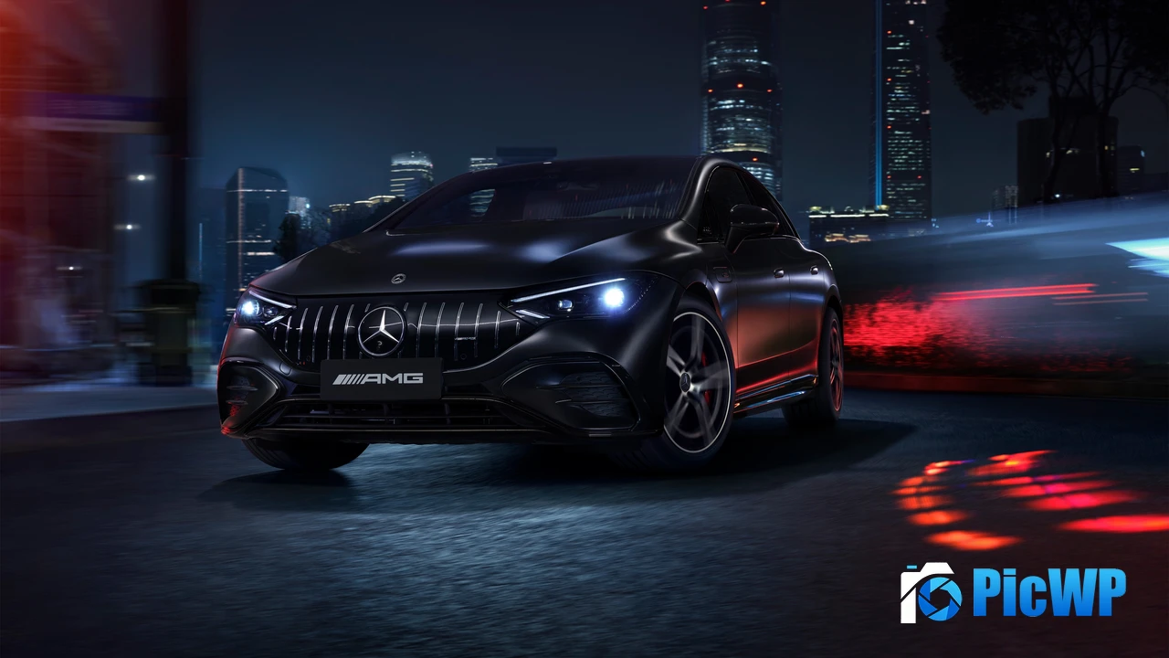 Mercedes-AMG EQE 53 4MATIC 2025 4K PC Wallpaper