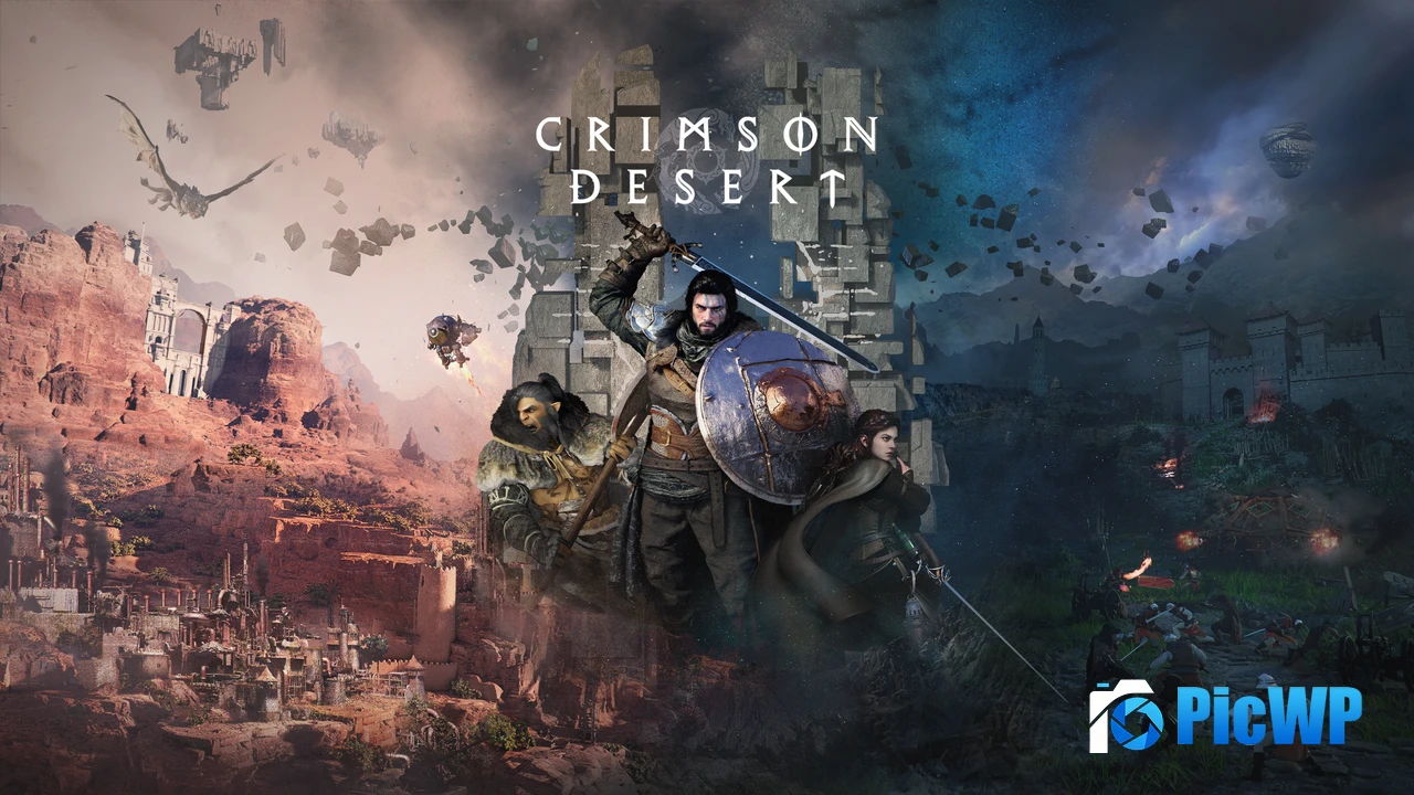 Crimson Desert Key Art 4K PC Wallpaper