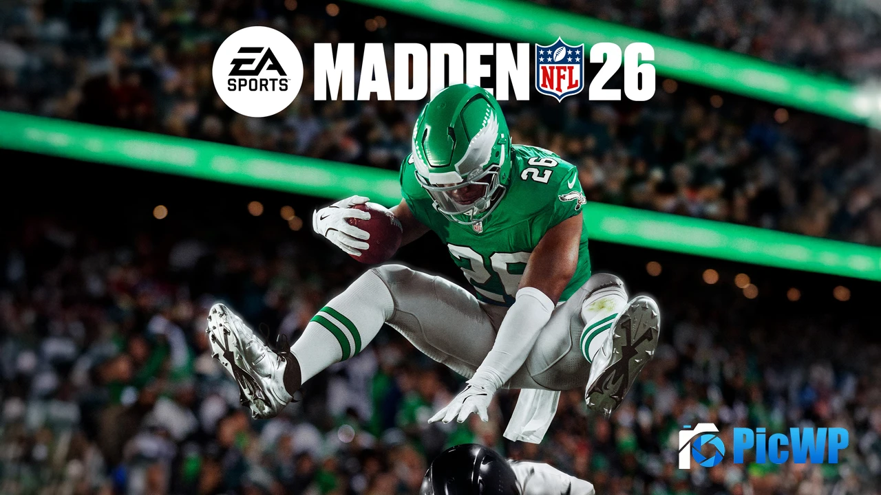 Madden NFL 26 Saquon Barkley 4K PC Wallpaper