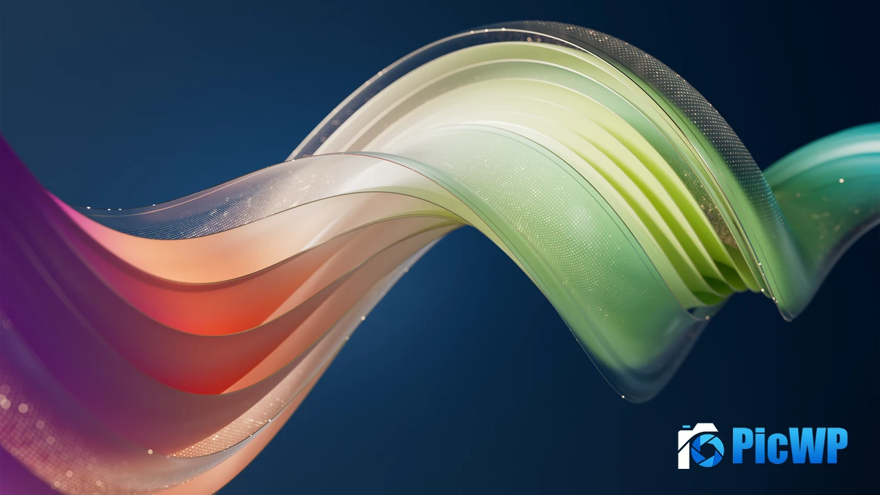 Translucent Abstract art 4K PC Wallpaper