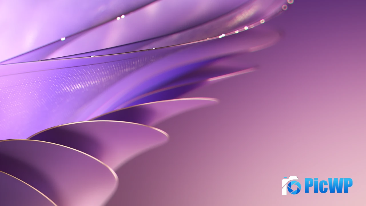 Purple gradient Abstract art 4K PC Wallpaper
