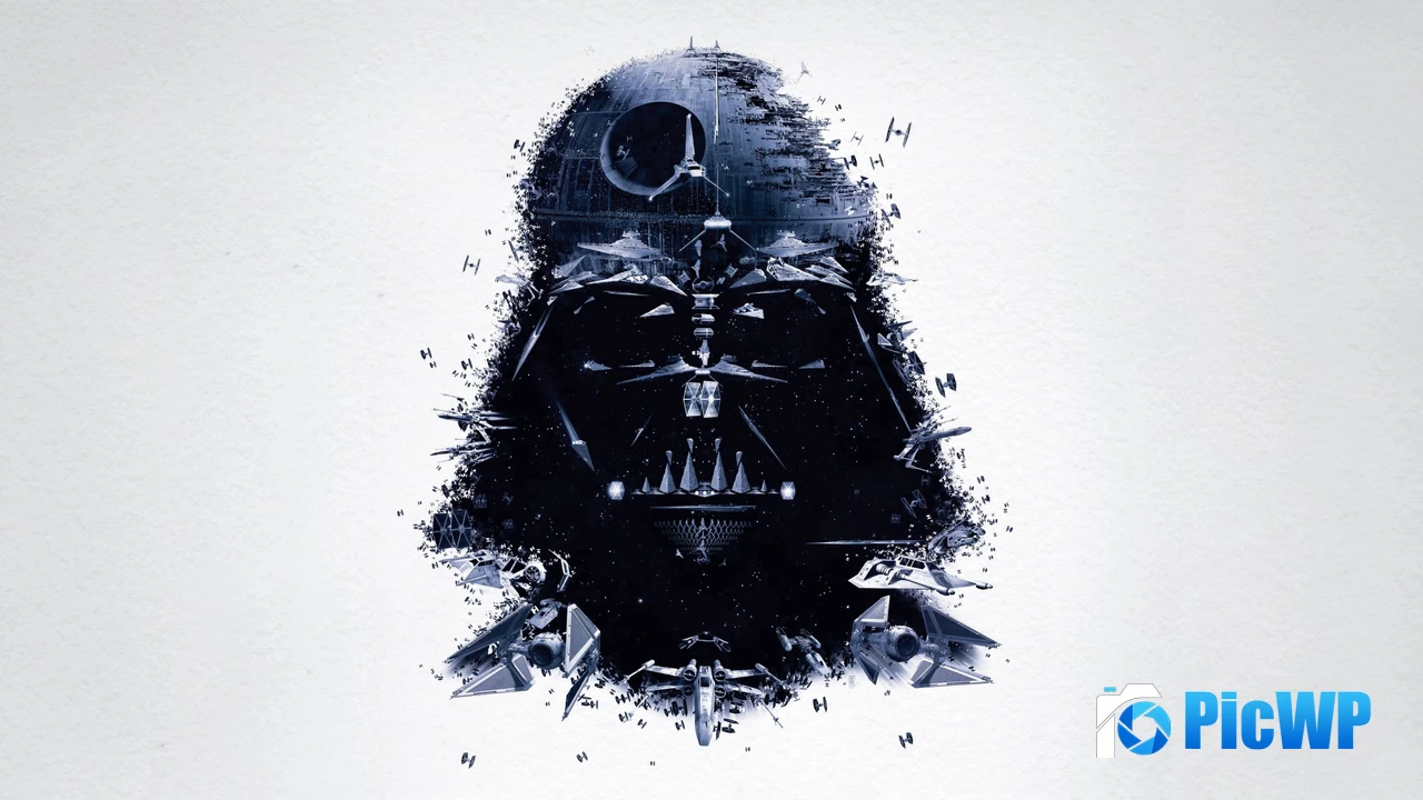 Darth Vader Death Star 4K PC Wallpaper
