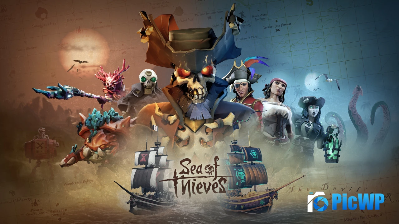 Sea of Thieves Key Art 4K PC Wallpaper