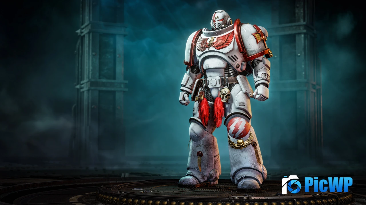 Warhammer 40K Space Marine 2 White Scars 4K PC Wallpaper
