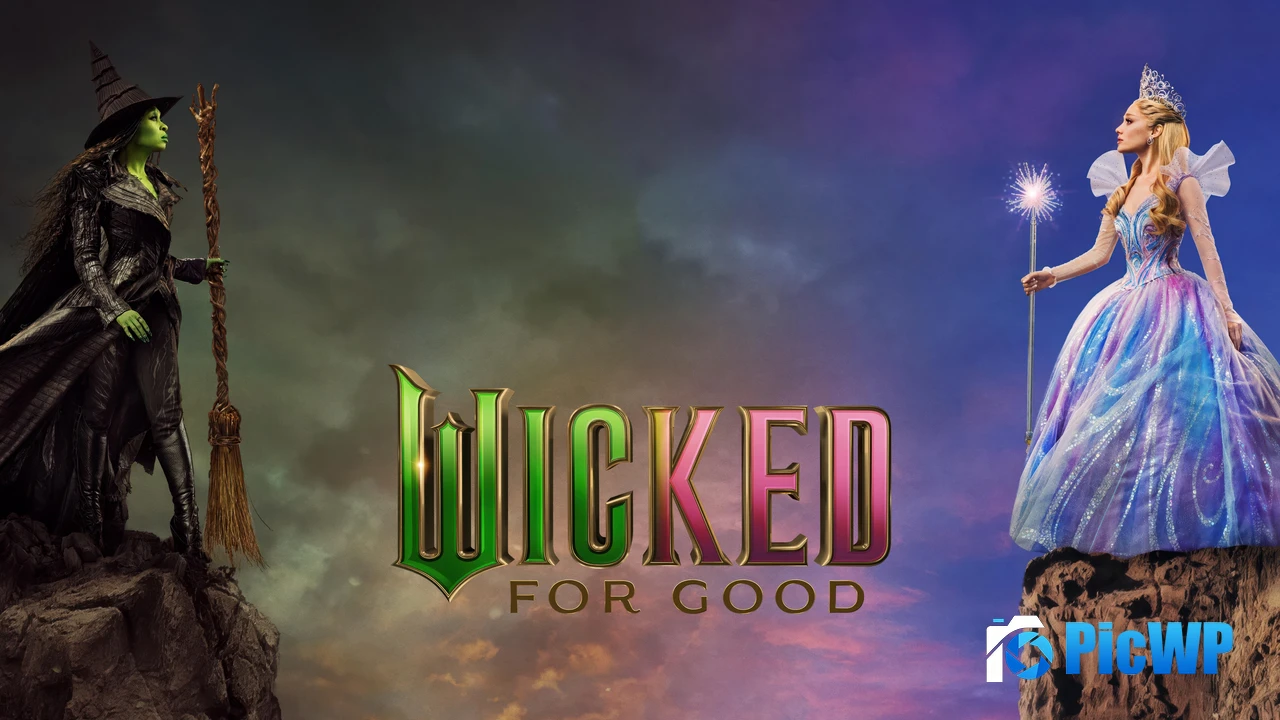 Wicked: For Good Ariana Grande 3K Mobile Wallpaper