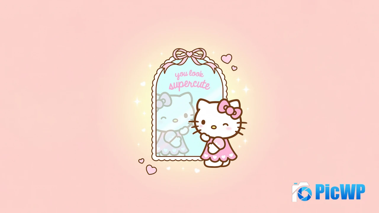 Hello Kitty Supercute 4K PC Wallpaper