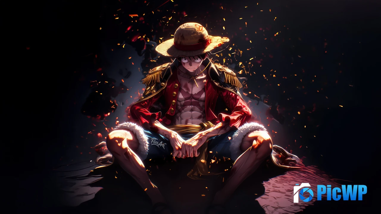 Straw Hat Luffy One Piece 4K PC Wallpaper