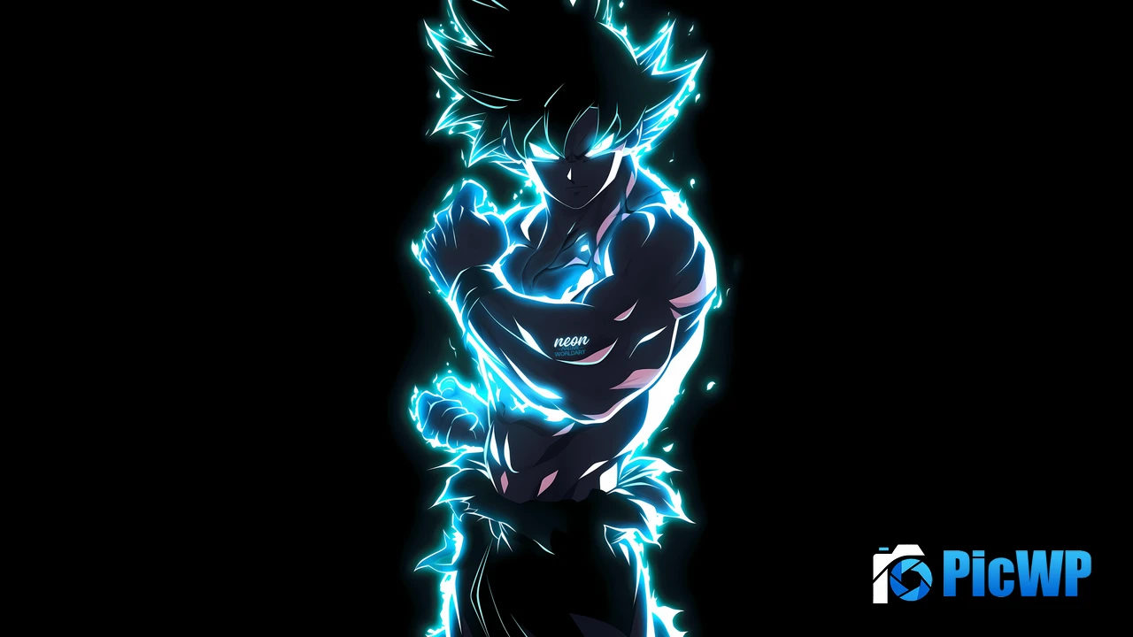 Goku Ultra Instinct Electric 4K PC Wallpaper
