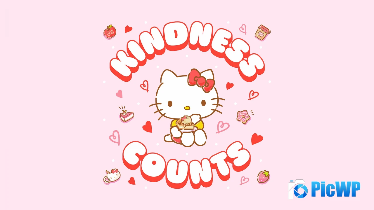 Hello Kitty Kindness 4K PC Wallpaper
