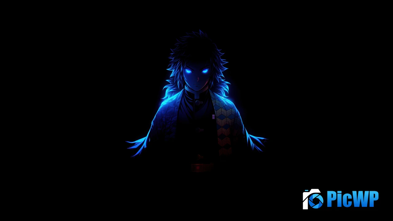 Giyu Tomioka AMOLED 4K PC Wallpaper