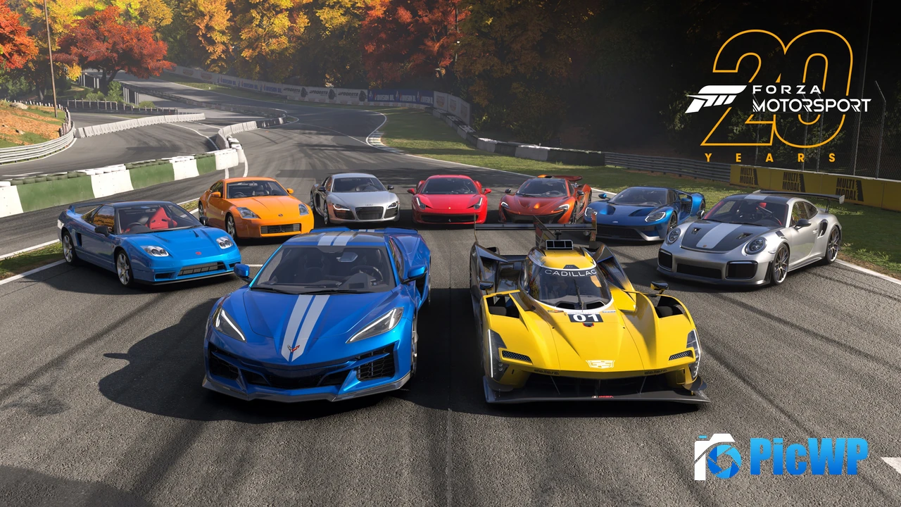 Forza Motorsport 20th Anniversary 4K PC Wallpaper
