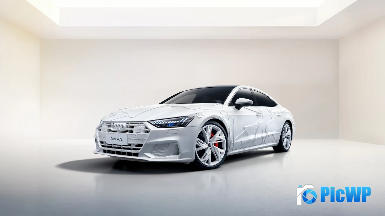 Audi A7L 55 TFSI quattro 2025 4K PC Wallpaper