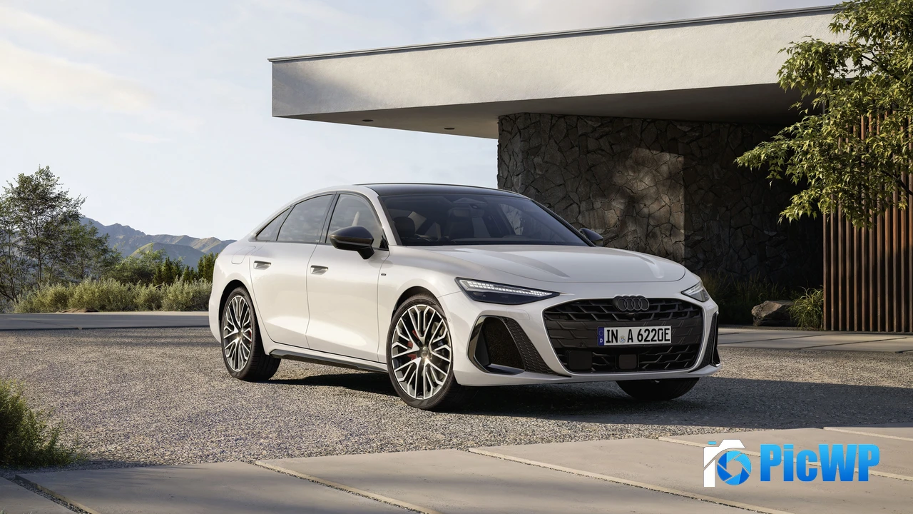 Audi A6 e-hybrid Quattro 2025 4K PC Wallpaper