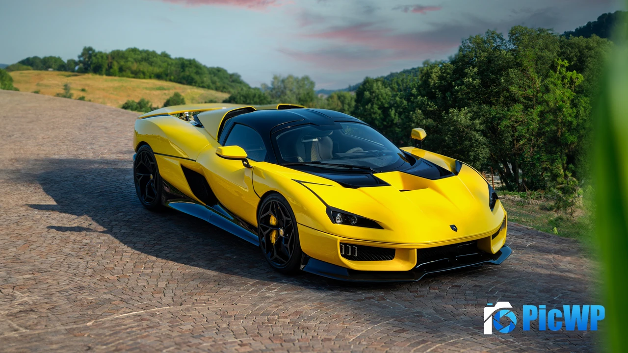 Giamaro Krafla Hypercar 4K PC Wallpaper