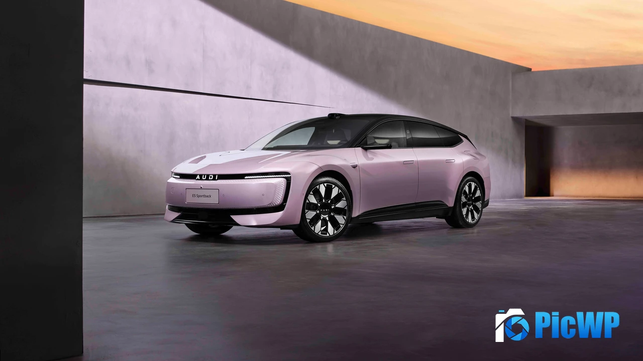 AUDI E5 Sportback 2025 4K PC Wallpaper