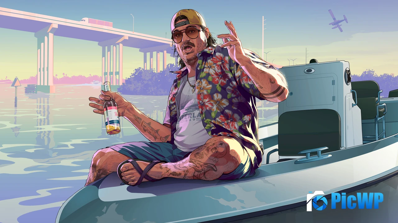Cal Hampton GTA 6 4K PC Wallpaper