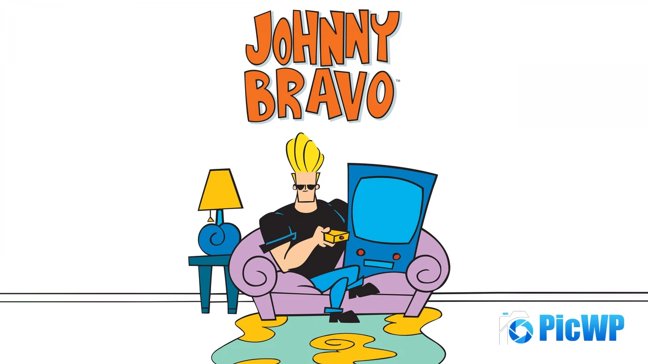 Johnny Bravo Poster 4K PC Wallpaper
