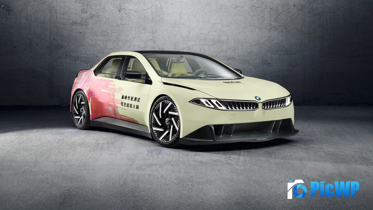 BMW M3 Electric Concept 4K PC Wallpaper