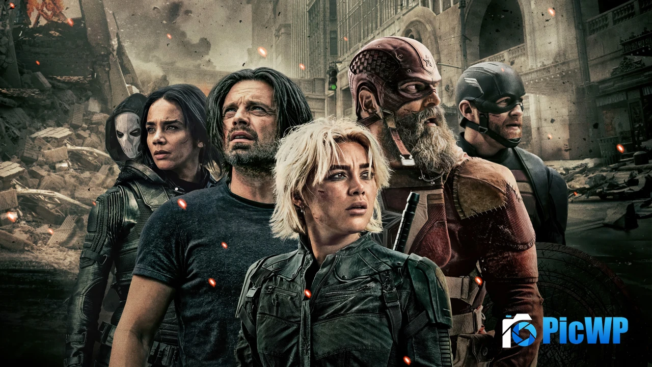 Thunderbolts Poster 4K PC Wallpaper